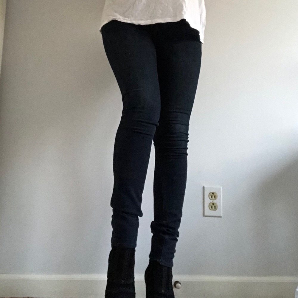 Rag and Bone Dark Wash Skinny Jeans